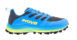 Heren hardloopschoenen Inov-8 Mudtalon M (P) Dark Grey/Blue/Yellow