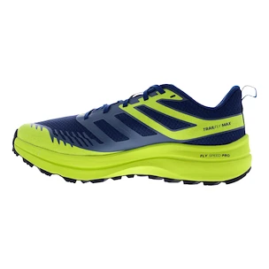 Heren hardloopschoenen Inov-8 Trailfly Max  Blue Grey/Coral/Light Grey