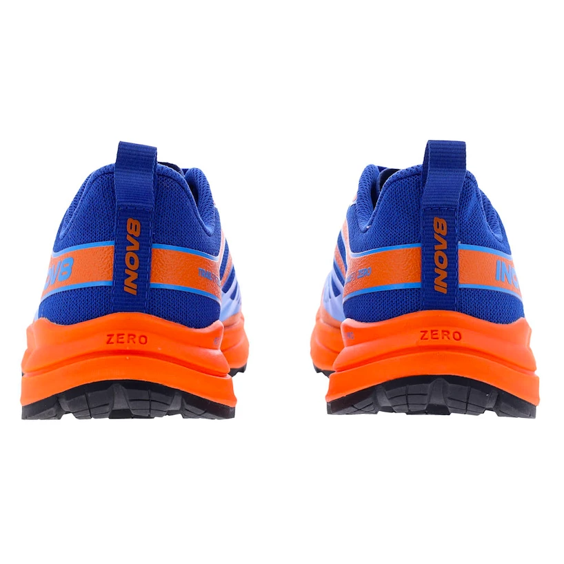 Heren hardloopschoenen Inov-8 TrailFly Zero (W) Blue/Orange  UK 10