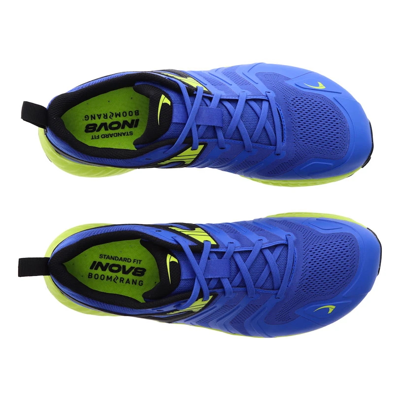Heren hardloopschoenen Inov-8 Trailtalon (S) Blue/Black/Lime  UK 10