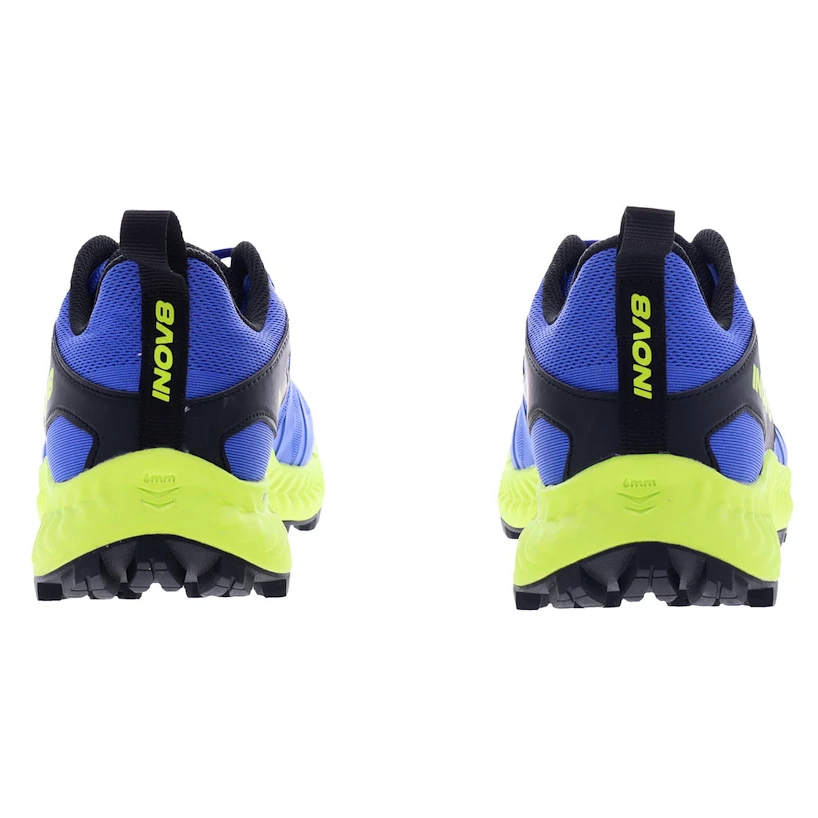 Heren hardloopschoenen Inov-8 Trailtalon (S) Blue/Black/Lime  UK 10