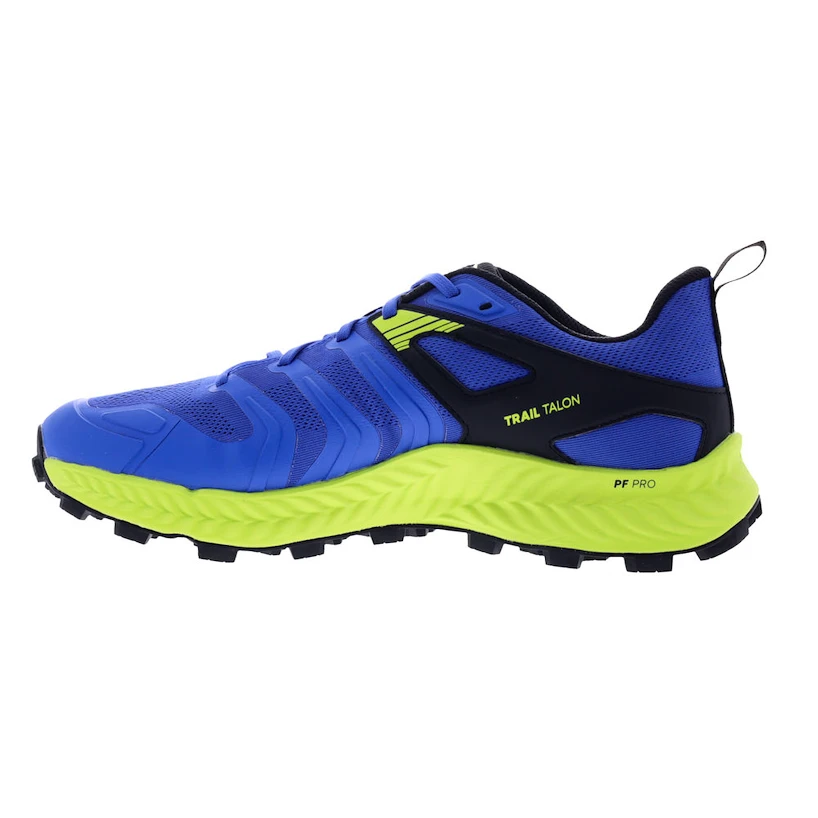 Heren hardloopschoenen Inov-8 Trailtalon (S) Blue/Black/Lime  UK 10