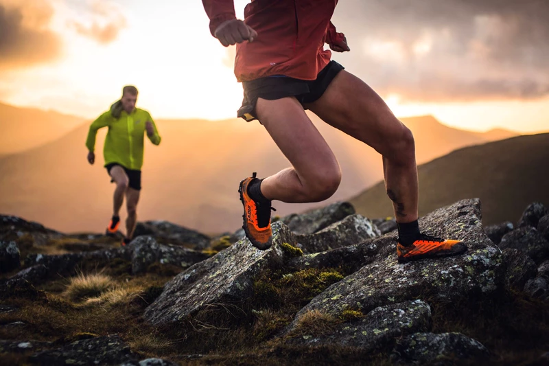 Heren hardloopschoenen Inov-8  X-Talon G 235 orange