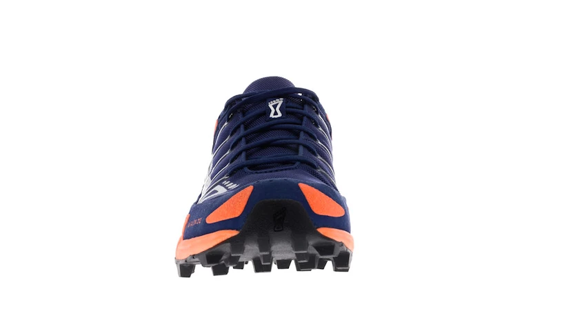 Heren hardloopschoenen Inov-8  X-Talon X-Talon 212 V2 M (P) Blue/Orange  UK 12