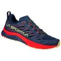 Heren hardloopschoenen La Sportiva Jackal GTX Night Blue/Tango Red