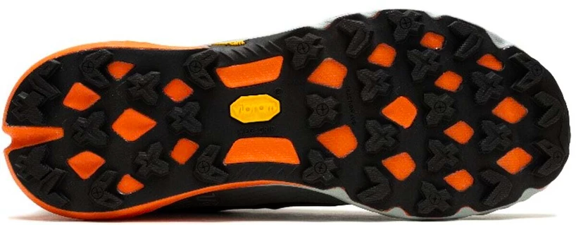 Heren hardloopschoenen Merrell  Agility Peak 5 Black/Tangerine
