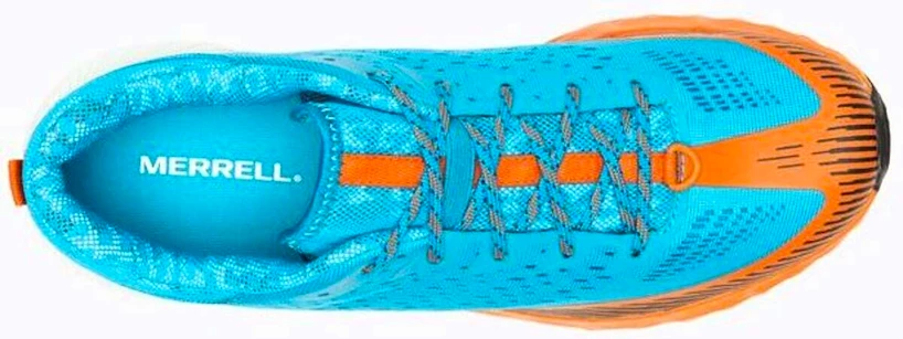 Heren hardloopschoenen Merrell  Agility Peak 5 Tahoe/Cloud  UK 8