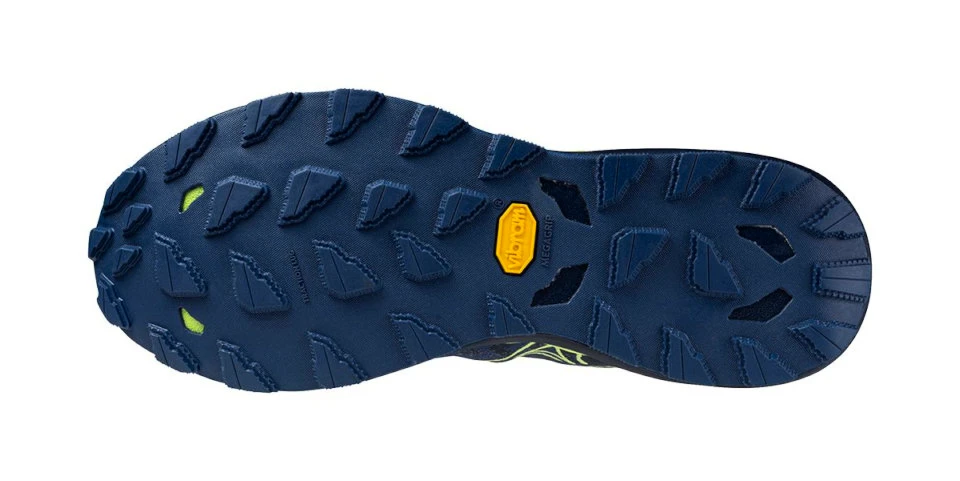 Heren hardloopschoenen Mizuno  Wave Daichi 8 Navy Peony/Sharp Green/Dress Blues