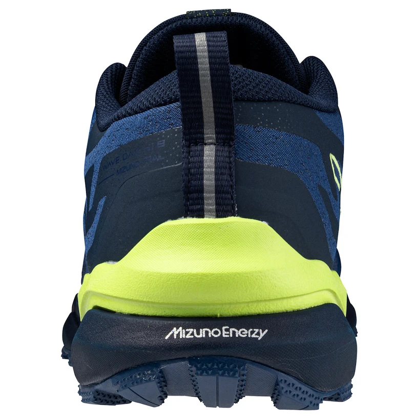 Heren hardloopschoenen Mizuno  Wave Daichi 8 Navy Peony/Sharp Green/Dress Blues  UK 7