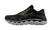 Heren hardloopschoenen Mizuno  Wave Horizon 7 Black/Citrus/Turbulence