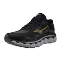 Heren hardloopschoenen Mizuno  Wave Horizon 7 Black/Citrus/Turbulence
