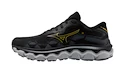 Heren hardloopschoenen Mizuno  Wave Horizon 7 Black/Citrus/Turbulence