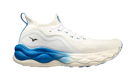 Heren hardloopschoenen Mizuno Wave Neo Ultra Undyed White/Black/Peace Blue