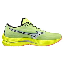 Heren hardloopschoenen Mizuno Wave Rebellion Neo Lime/White