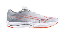 Heren hardloopschoenen Mizuno Wave Rebellion Sonic 2 White/Hot Coral/Harbor Mist