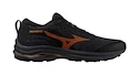 Heren hardloopschoenen Mizuno Wave Rider Gtx Black/Nasturtium/Carrot Curl