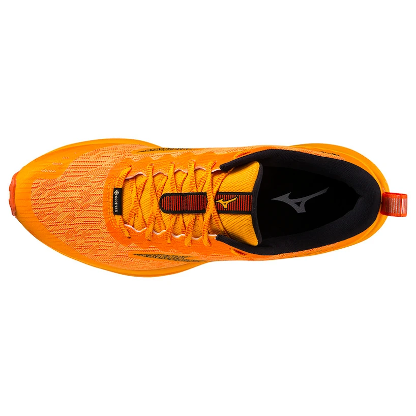Heren hardloopschoenen Mizuno  Wave Rider Gtx Zinnia/Tigerlily/Black  UK 6