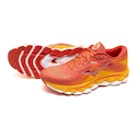 Heren hardloopschoenen Mizuno Wave Sky 7 Cayenne/Nickel/Carrot Curl