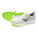 Heren hardloopschoenen Mizuno  Wave Sky 8 Nimbus Cloud/Black/Green Gecko