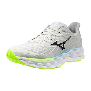 Heren hardloopschoenen Mizuno  Wave Sky 8 Nimbus Cloud/Black/Green Gecko