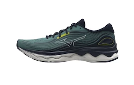 Heren hardloopschoenen Mizuno Wave Skyrise 4 Mineral Blue/Snow White/Dress Blues