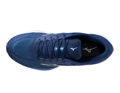 Heren hardloopschoenen Mizuno  Wave Ultima 15 Navy Peony/White/Swim Cap  UK 14