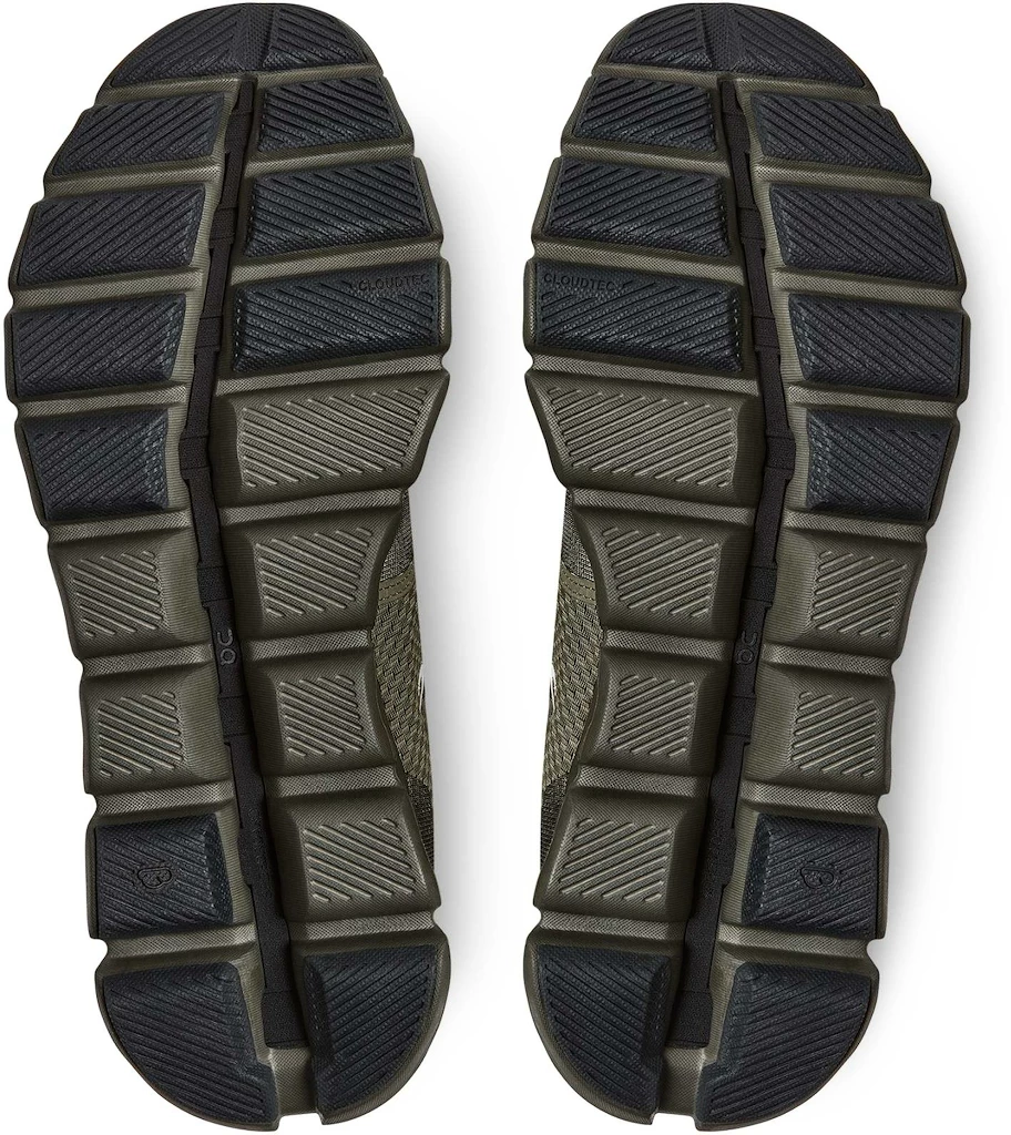 Heren hardloopschoenen On  Cloud X Olive/Fir
