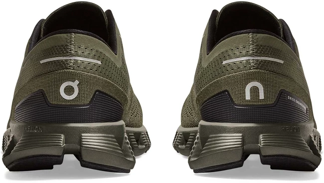 Heren hardloopschoenen On  Cloud X Olive/Fir