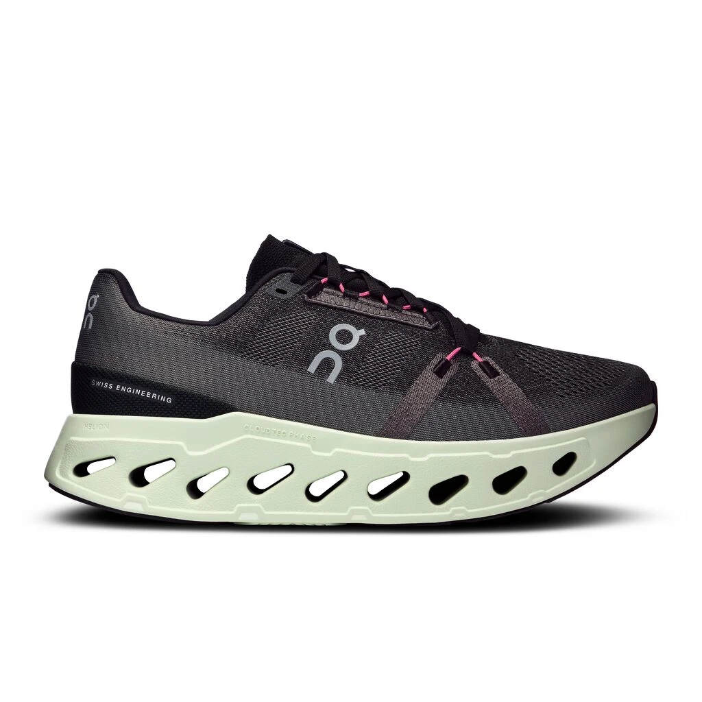 Heren hardloopschoenen On Cloudeclipse  Rock/Lima