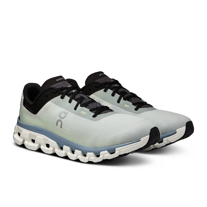 Heren hardloopschoenen On  Cloudflow 4 Glacier/Chambray  EUR 45