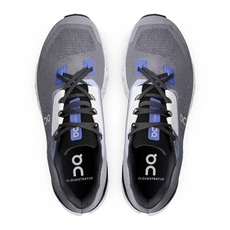 Heren hardloopschoenen On Cloudstratus Fossil/Midnight  EUR 44