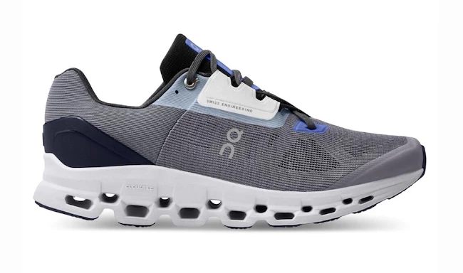 Heren hardloopschoenen On Cloudstratus Fossil/Midnight  EUR 44