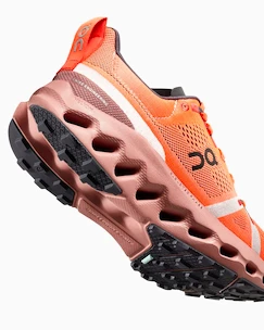 Heren hardloopschoenen On Cloudsurfer Trail Flame/Dustrose  EUR 45