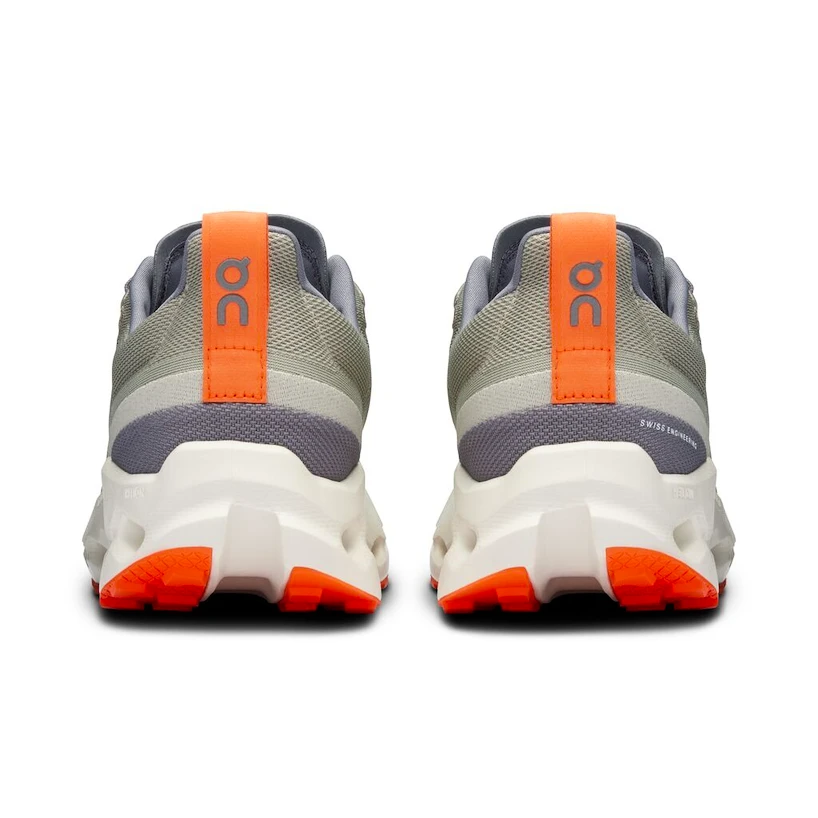 Heren hardloopschoenen On Cloudsurfer Trail Fossil/Ivory