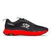 Heren hardloopschoenen Salming  Greyhound black/red  UK 10,5