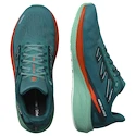 Heren hardloopschoenen Salomon Aero Blaze 2 Deep Lake/Cherry Tomato/Electric Green