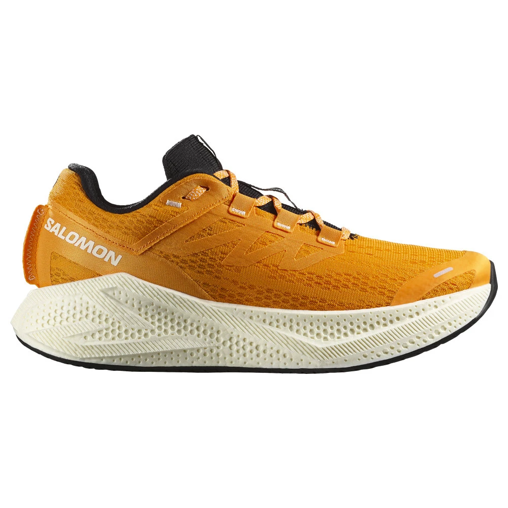 Heren hardloopschoenen Salomon Aero Glide 3 Turmeric/White/Black