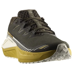 Heren hardloopschoenen Salomon DRX Defy Grvl Wren/Spicy Mustard/Vanilla Ice