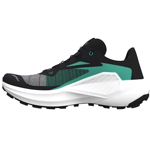 Heren hardloopschoenen Salomon Genesis Black/Electric Green/Cherry Tomato  UK 9
