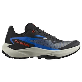 Heren hardloopschoenen Salomon Genesis Black/French Blue/Cherry Tomato