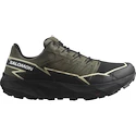 Heren hardloopschoenen Salomon  Gore-Tex Olive Night/Black/Alfalfa  UK 10