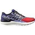 Heren hardloopschoenen Salomon  Sonic 5 Balance Poppy Red/Clematis Blue