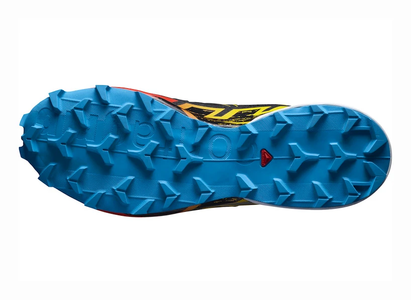Heren hardloopschoenen Salomon Speedcross 6 Black/White/Transcend Blue