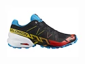 Heren hardloopschoenen Salomon Speedcross 6 Black/White/Transcend Blue  UK 11