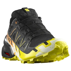 Heren hardloopschoenen Salomon Speedcross 6 Gore-Tex Black/Sulphur Spring/Bird Of Paradise