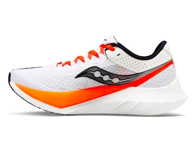 Heren hardloopschoenen Saucony  Endorphin Pro 4 White/Black