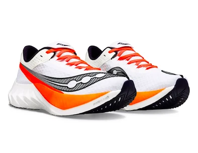 Heren hardloopschoenen Saucony  Endorphin Pro 4 White/Black