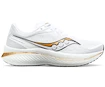 Heren hardloopschoenen Saucony  Endorphin Speed 3 White/Gold