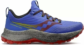 Heren hardloopschoenen Saucony Endorphin TRAIL blue raz/spice