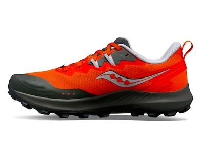 Heren hardloopschoenen Saucony  Peregrine 14 Pepper/Bough  UK 8